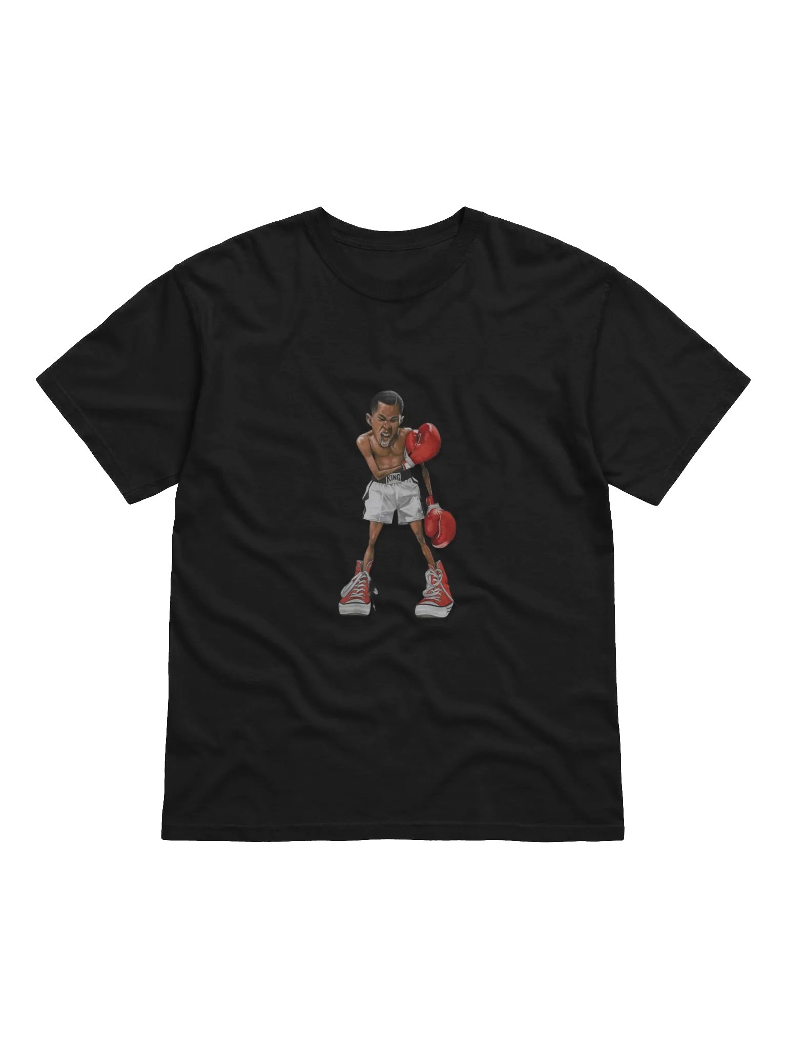 Knockout Boxer Caricature T-Shirt product image (3)
