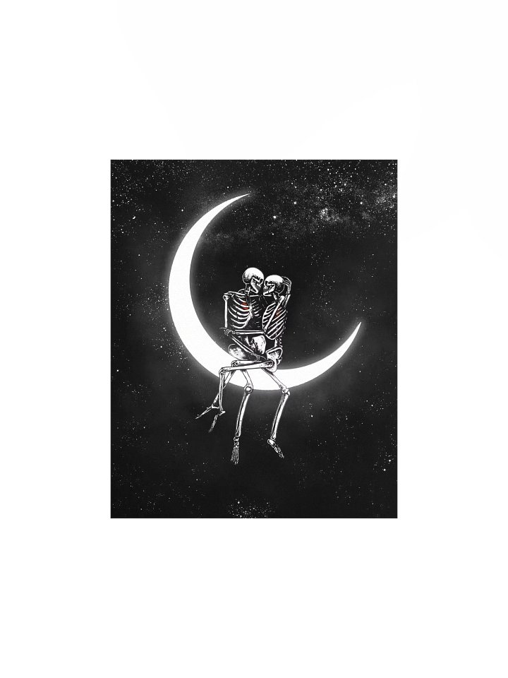 Just You, Me And The Moon - Art Print product image (2)