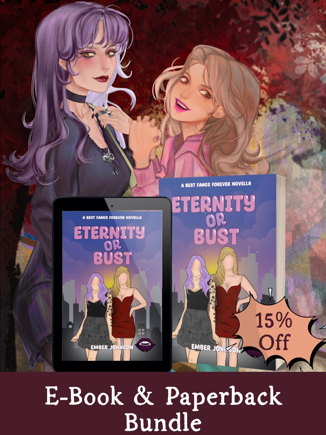 Eternity or Bust E-Book & Paperback Bundle product image (1)
