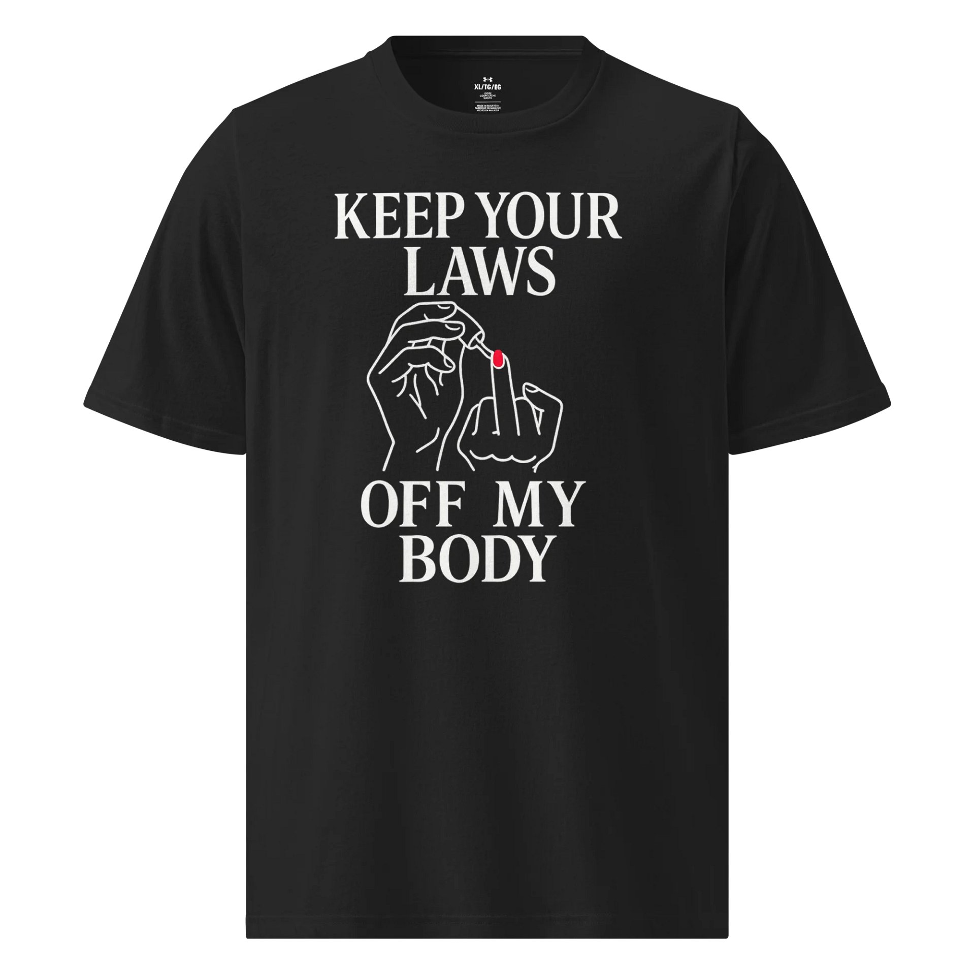 Keep Your Laws Off My Body T-Shirt – Feminist Shirt product image (1)