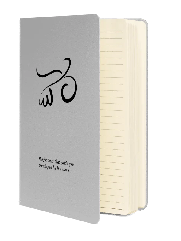 Bird Calligraphy Notebook w/Quote – Deep Black Print product image (2)