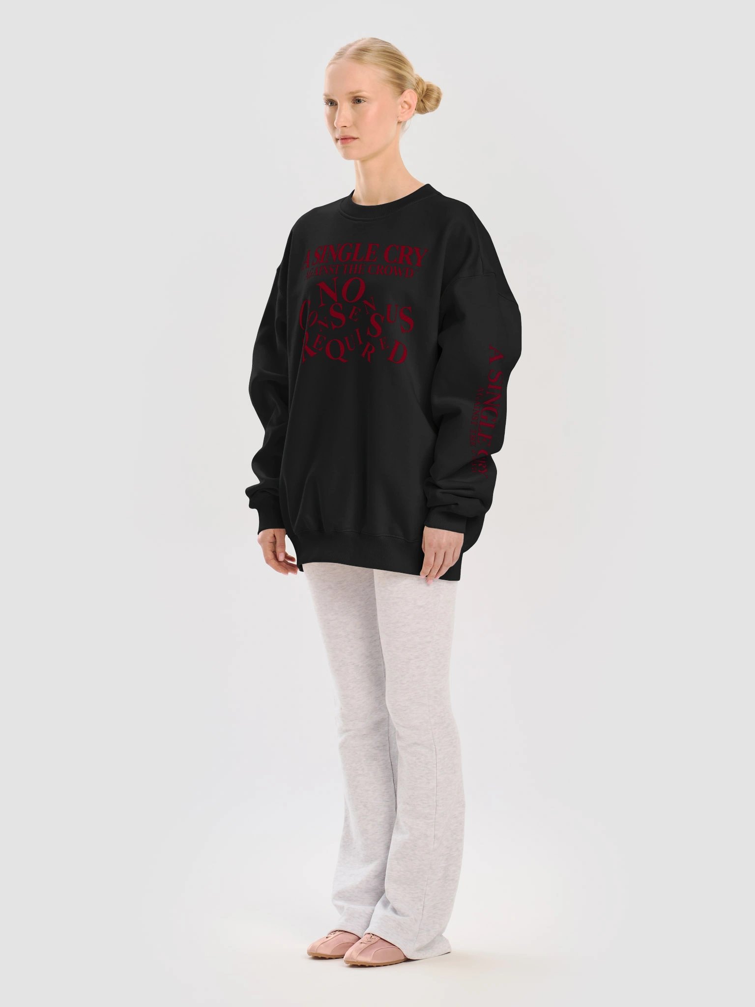 No Consensus Required — Signature Heavyweight Crewneck product image (9)