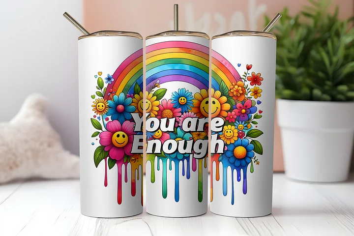 Whimsical Affirmation Stainless Steel Tumbler product image (2)