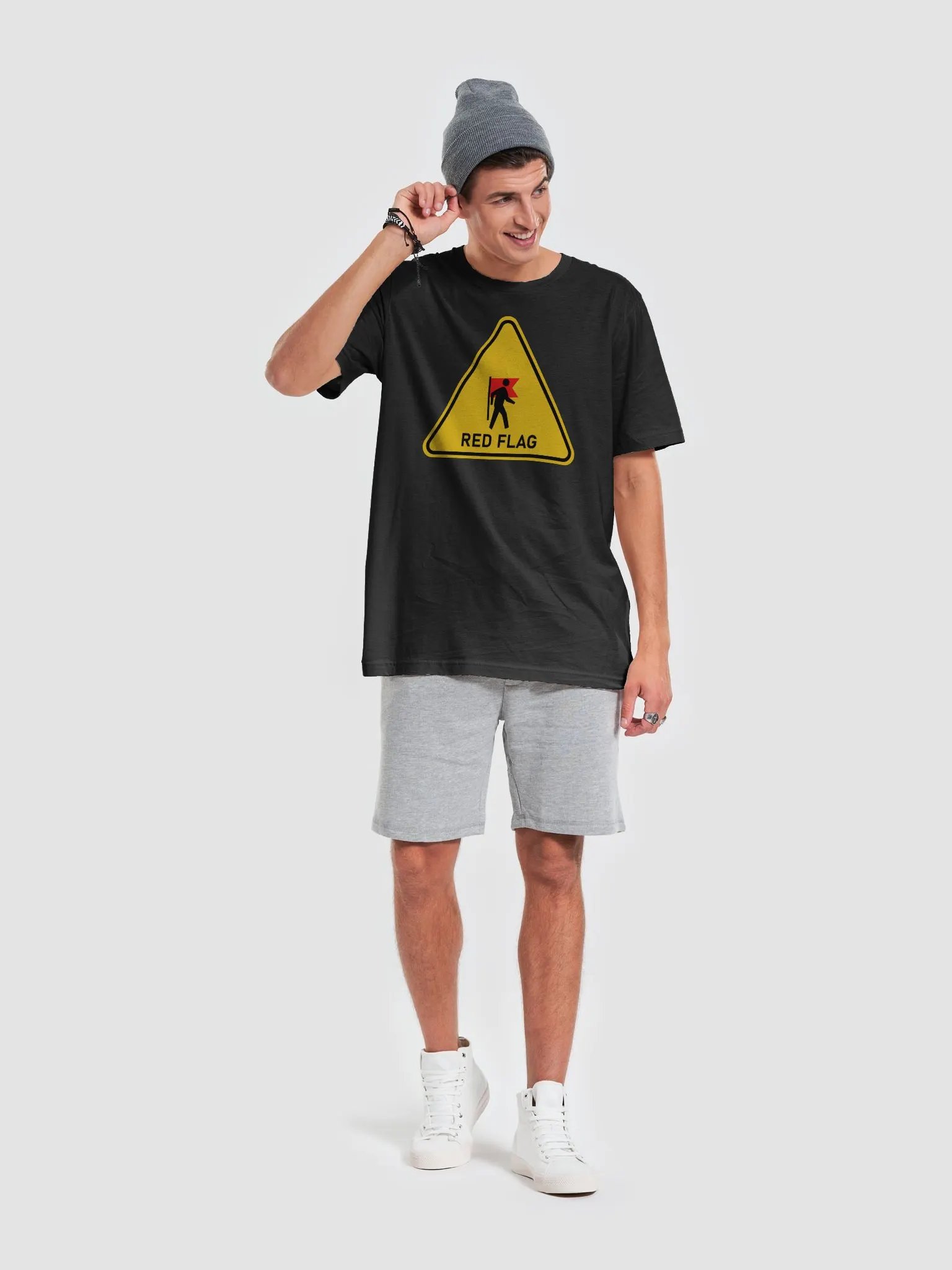 Walking Red Flag T-Shirt product image (6)