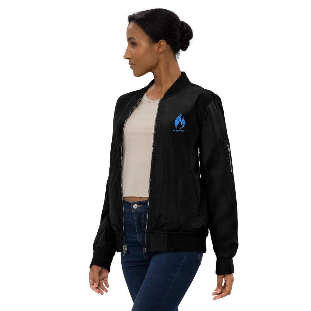 Rari Corner Logo Bomber Jacket product image (5)