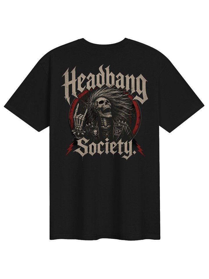 HEAVYMETAL "Headbang Society" T-Shirt product image (2)
