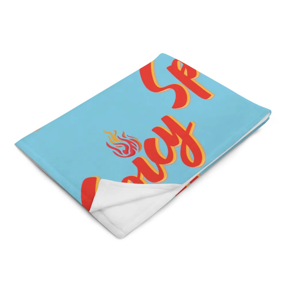 Spicy Dodgeball Club Throw Blanket product image (2)