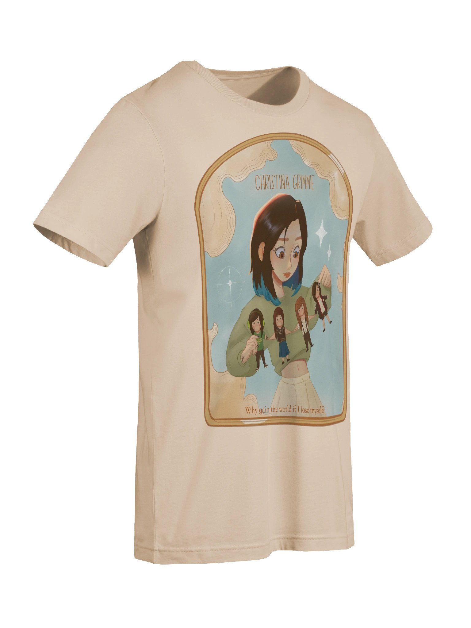 Why Gain The World If I Lose Myself by Michelle Bardon Tee product image (9)