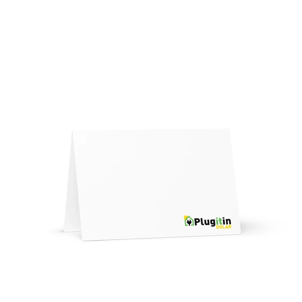 Plug It In Solar High-Quality Greeting Card product image (1)