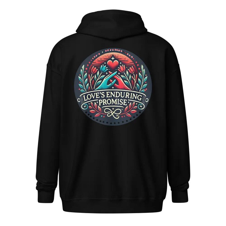 Love's Pure Floral Zip Hoodie product image (2)