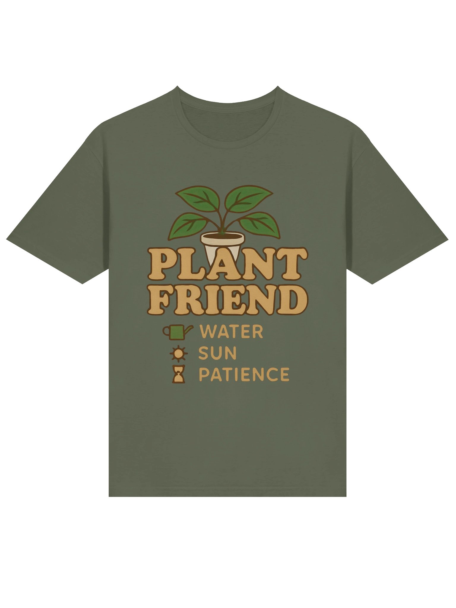 Plant Friend T-Shirt – Cute Gardening & Plant Lover Graphic Tee product image (2)