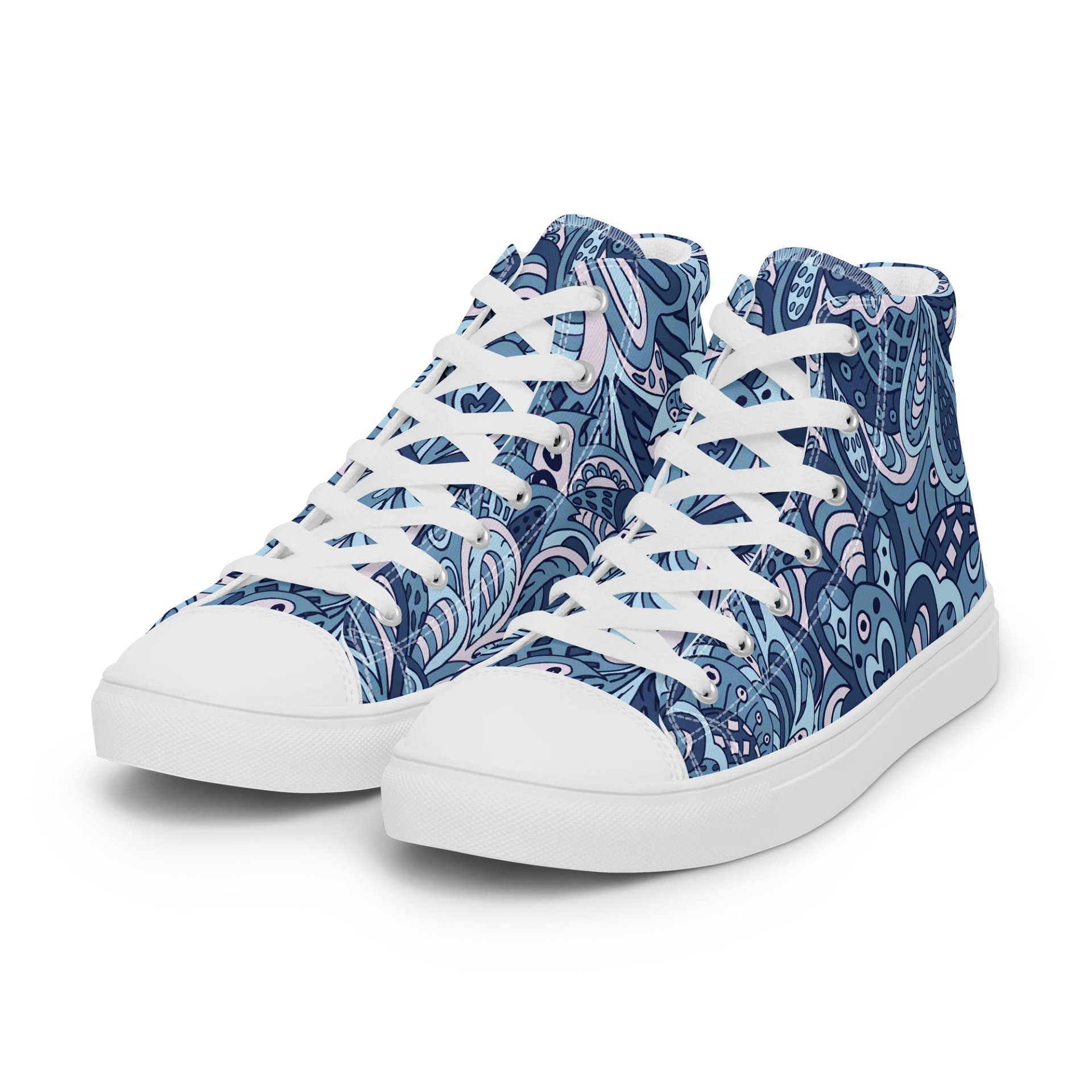 Symmetrical Floral High Tops product image (6)