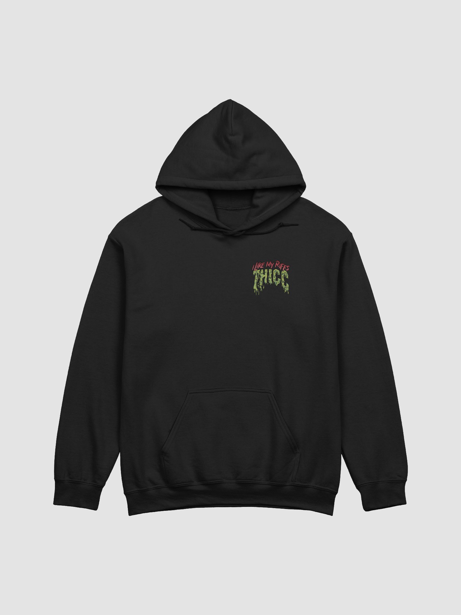I Like My Riffs THICC – Monster Hoodie (front & back print) product image (1)
