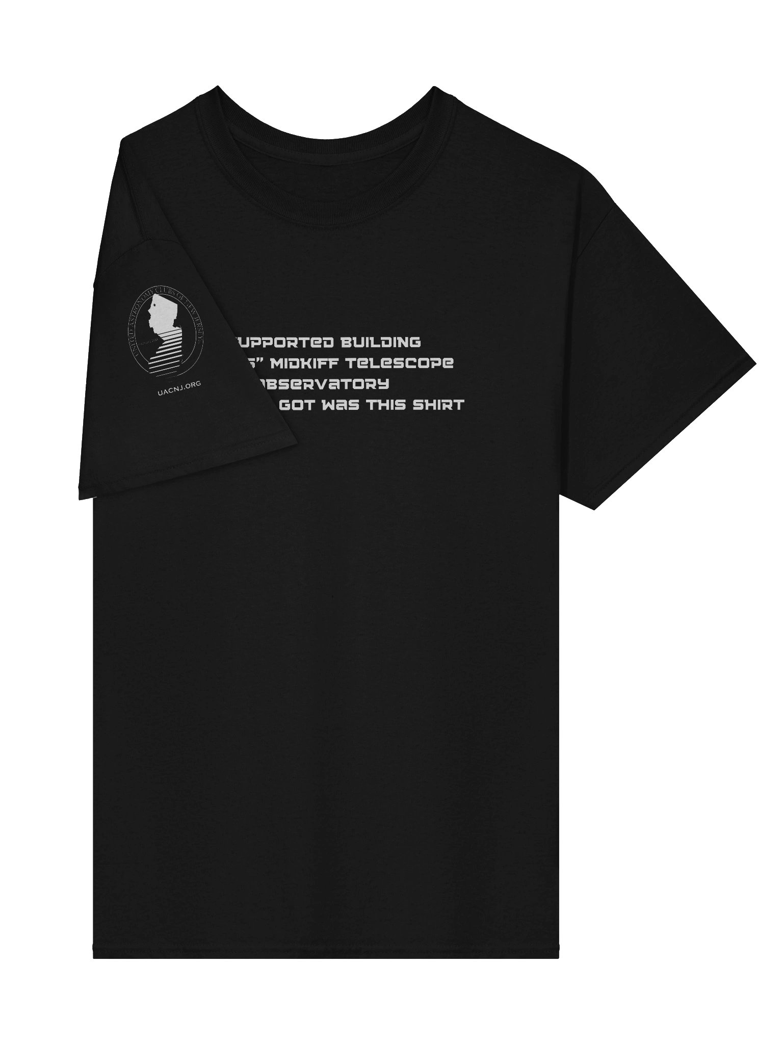 Special Edition: Midkiff Telescope TShirt (white print) product image (4)