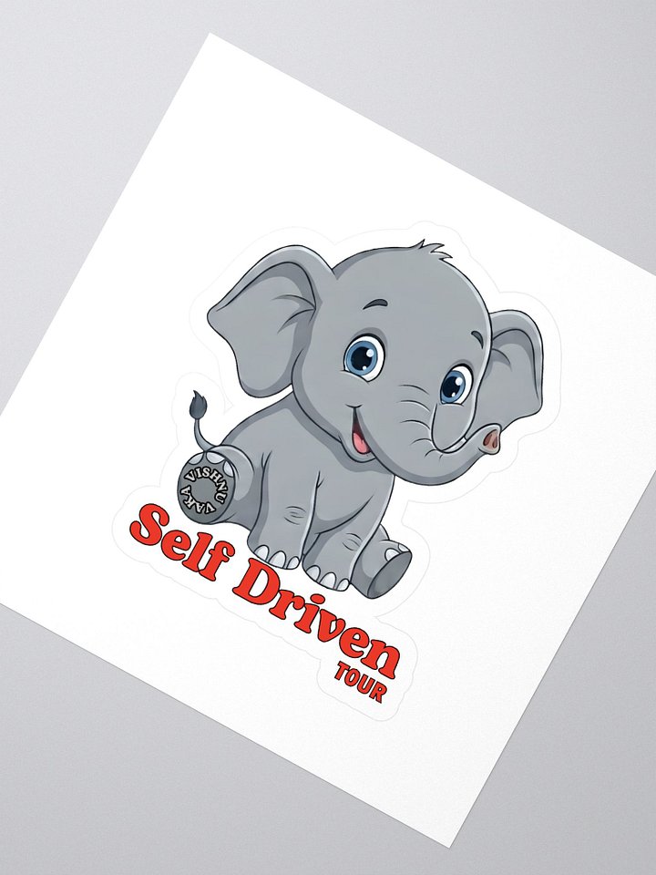 Self Driven Sticker product image (2)