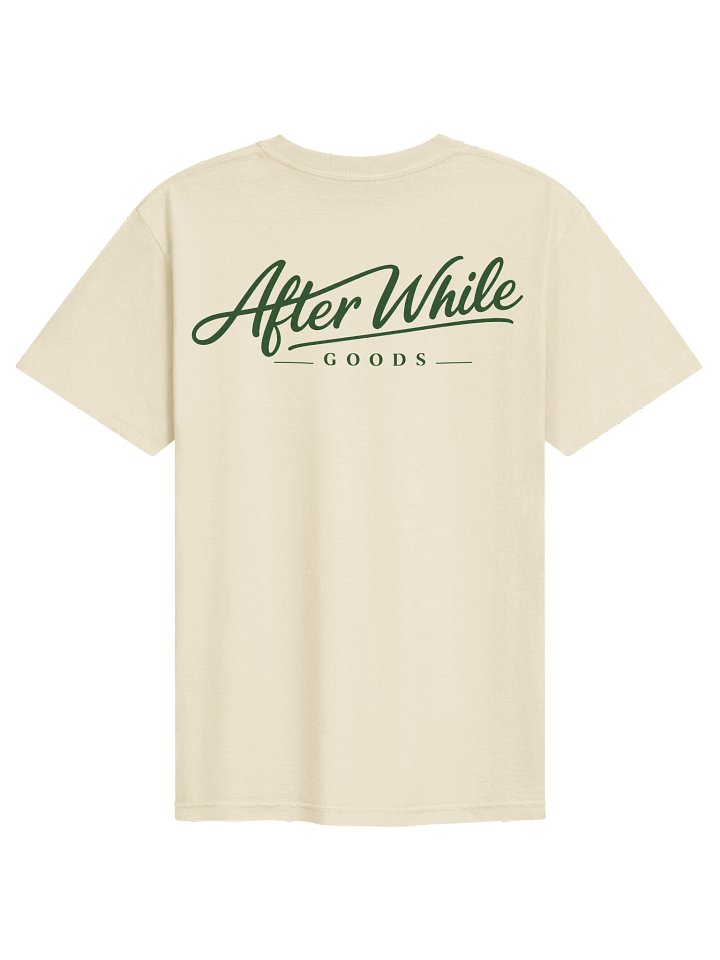 Cursive After While Tee product image (2)