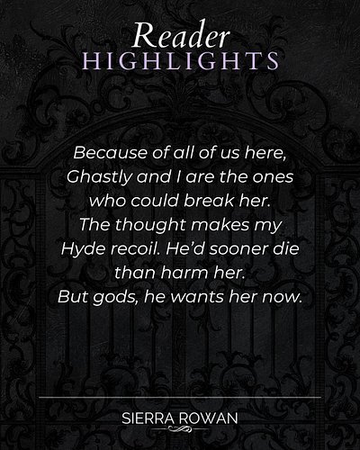 Start The Jekyll and Her Hydes today to find out why this is a common reader highlight!

http://shop.sierrarowan.com/

#whych...