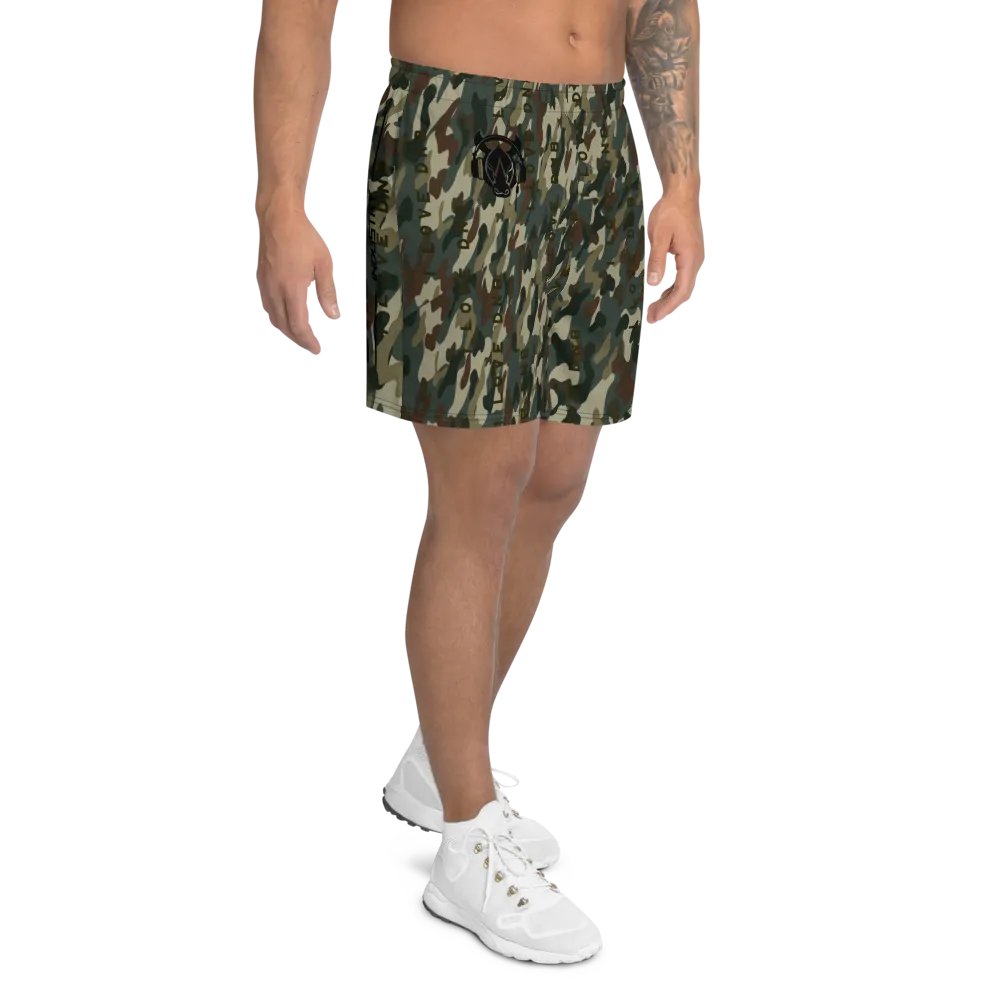 I Love DNB Camo Athletic Shorts product image (6)