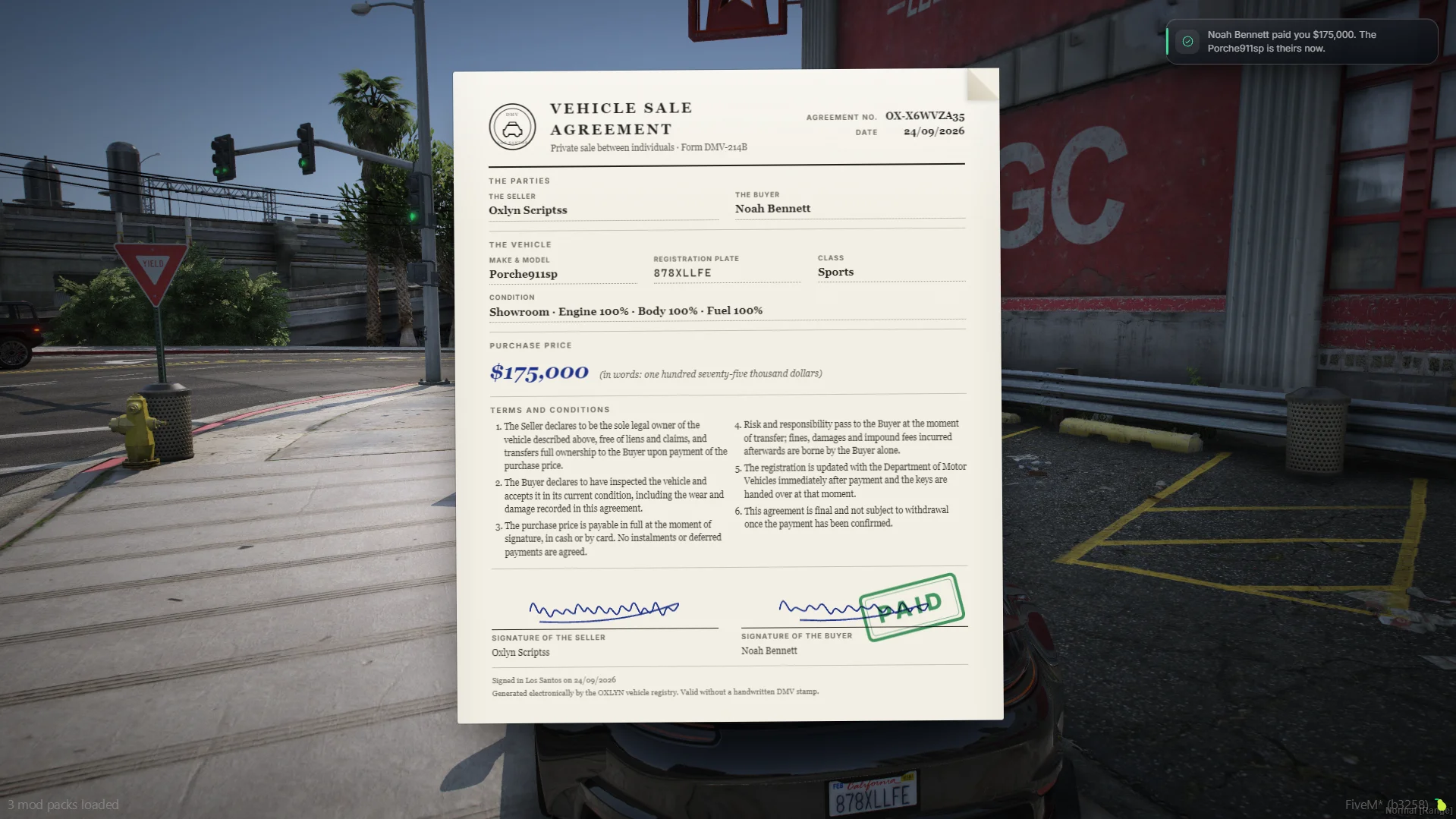 FiveM Garage Script – In-Game Creator, Park System, Contracts & Impound (ESX/QB/QBOX) product image (4)