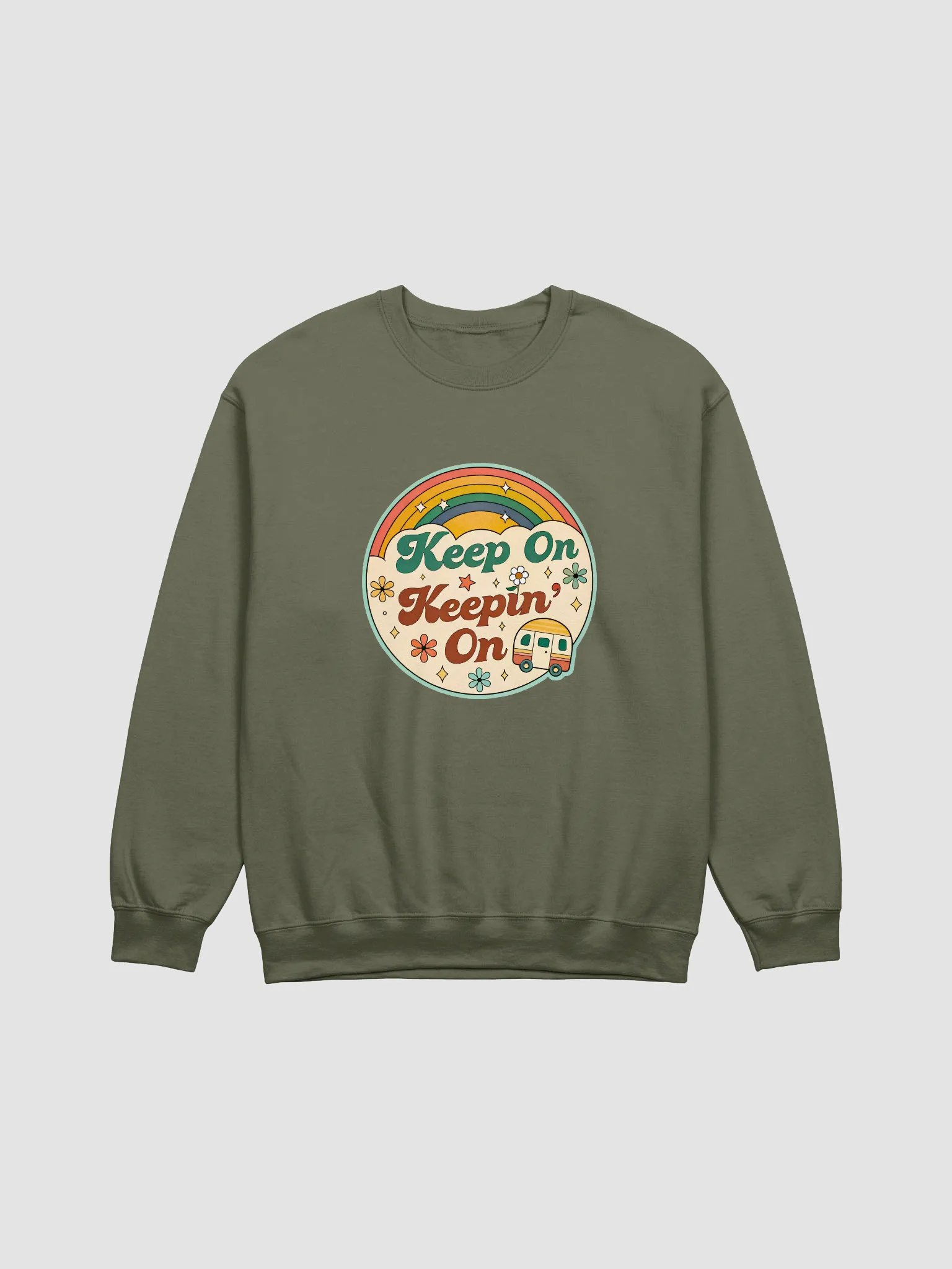 Retro Keep On Keepin' On Crewneck product image (3)