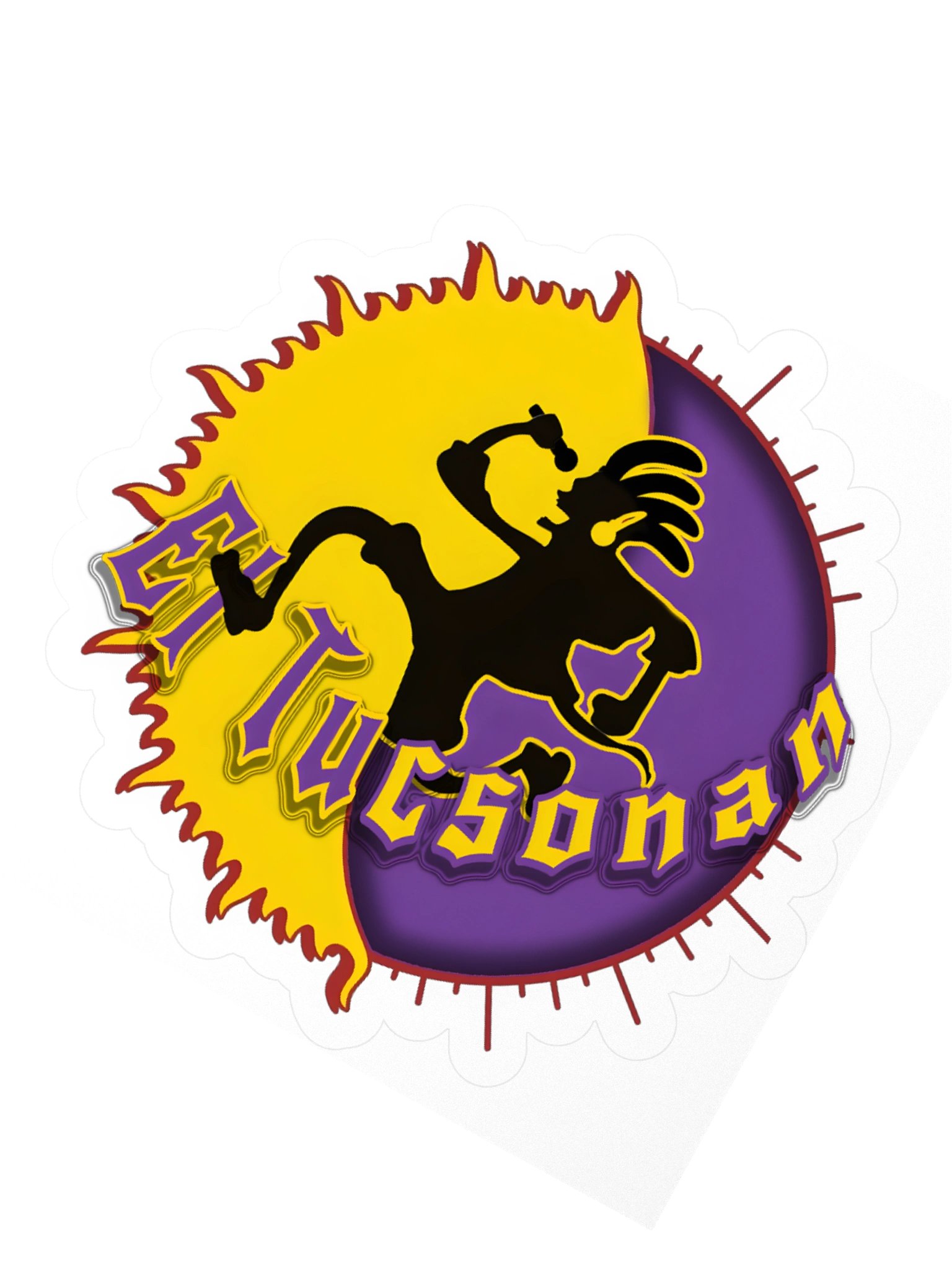 El Tucsonan Logo Sticker product image (2)