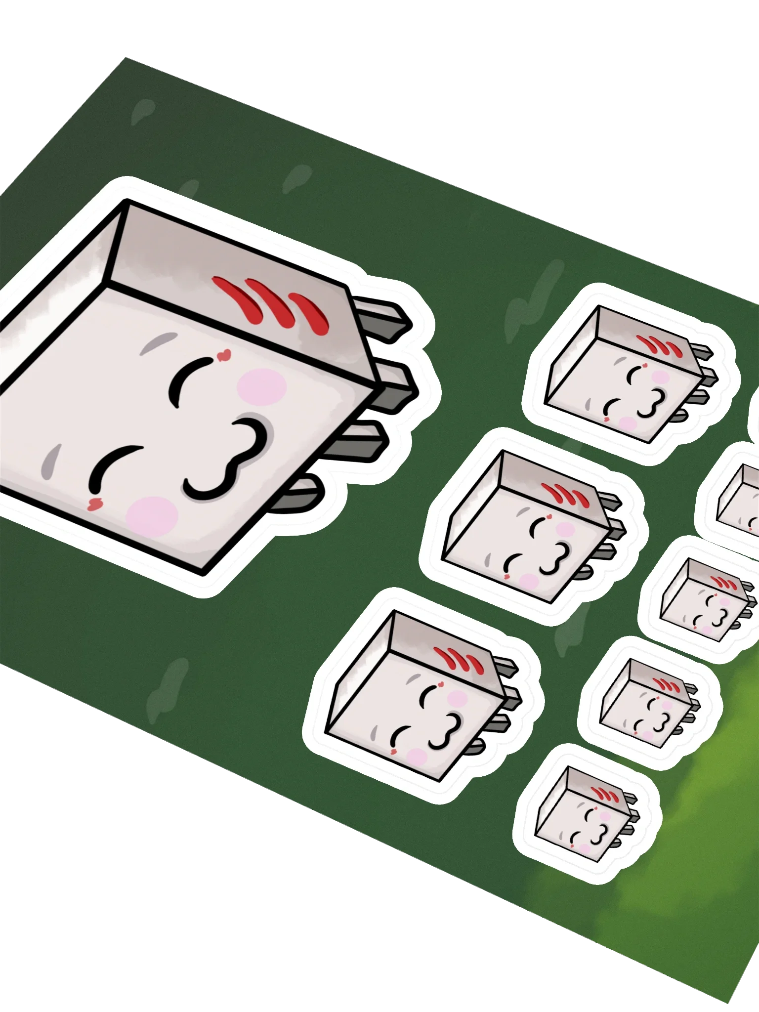 Happy Ghast - Kiss Cut Sticker Sheet product image (3)