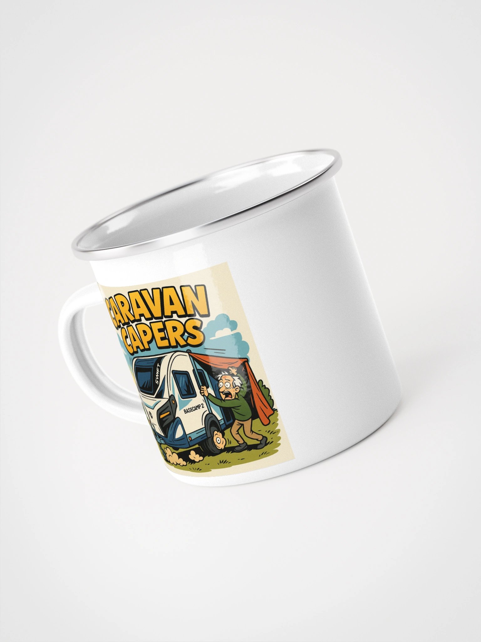 Caravan Capers Enamel Mug product image (4)