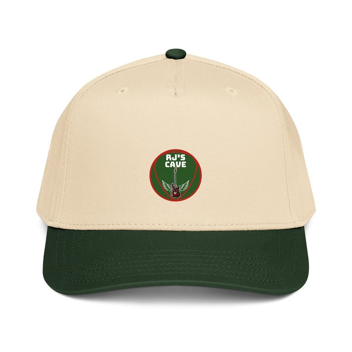 LOGO "MID-BASEBALL" CAP NATURAL/GREEN/GREEN product image (1)