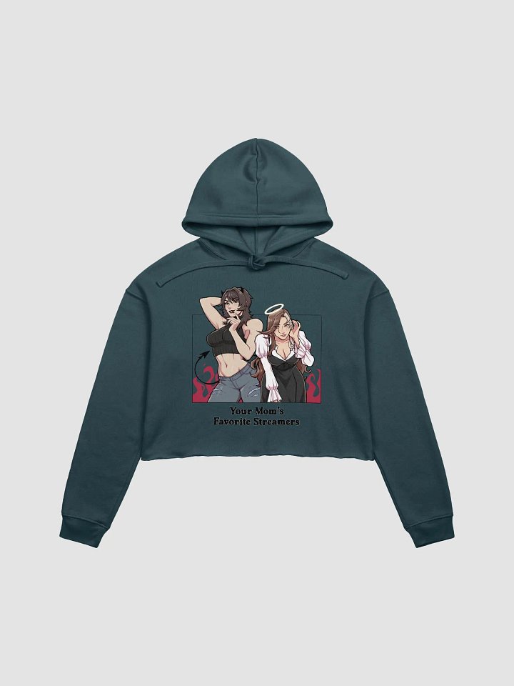 Your Mom's Favorite Streamers Crop Hoodie product image (3)