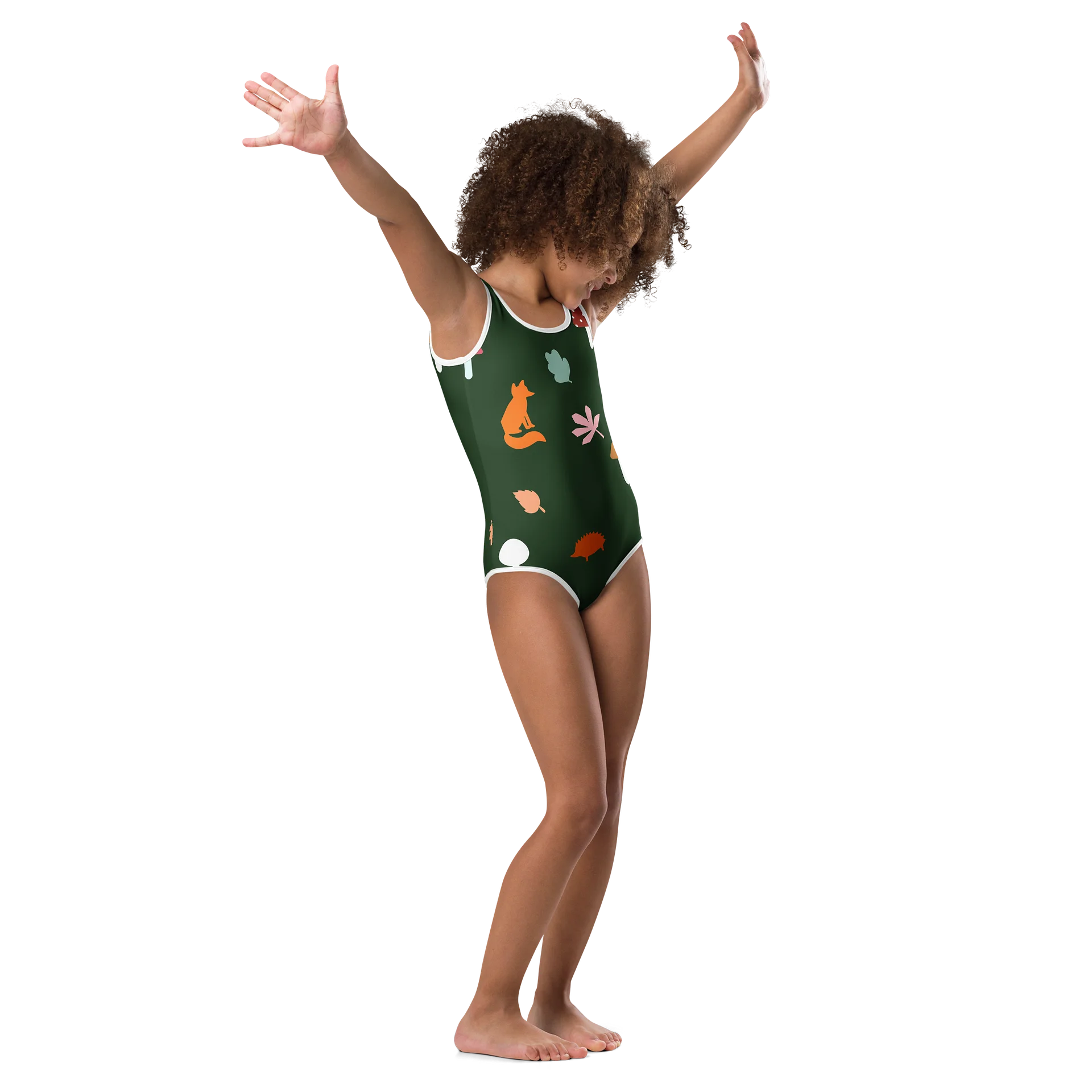 Autumn Woodland Kids Swimsuit product image (1)