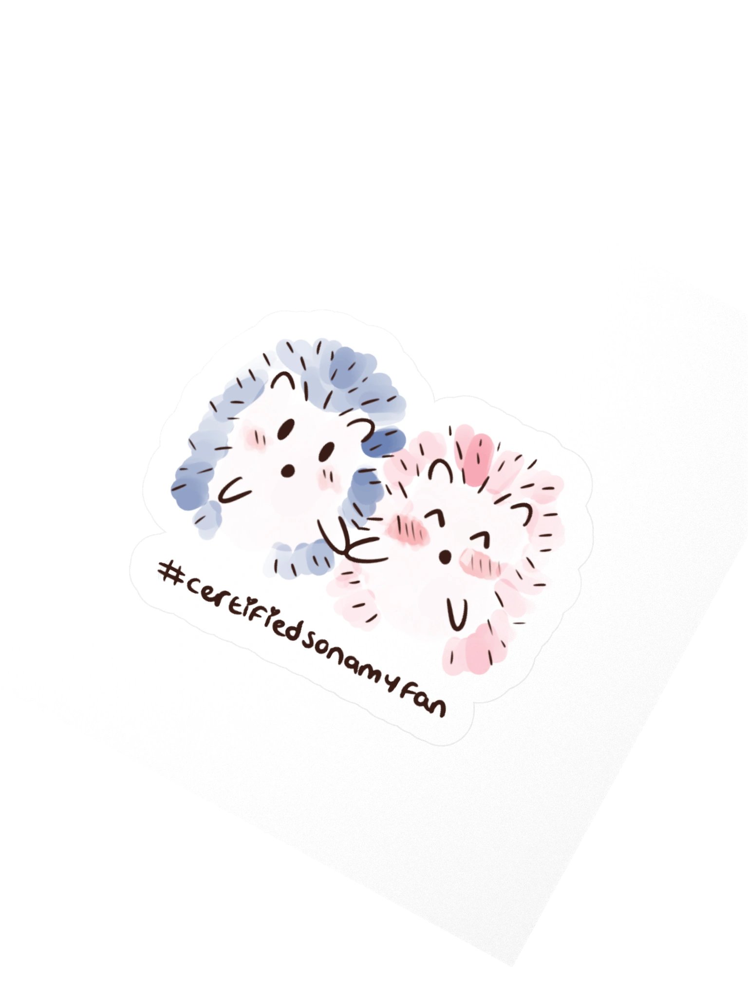 Certified Sonamy Fan - Sticker product image (3)