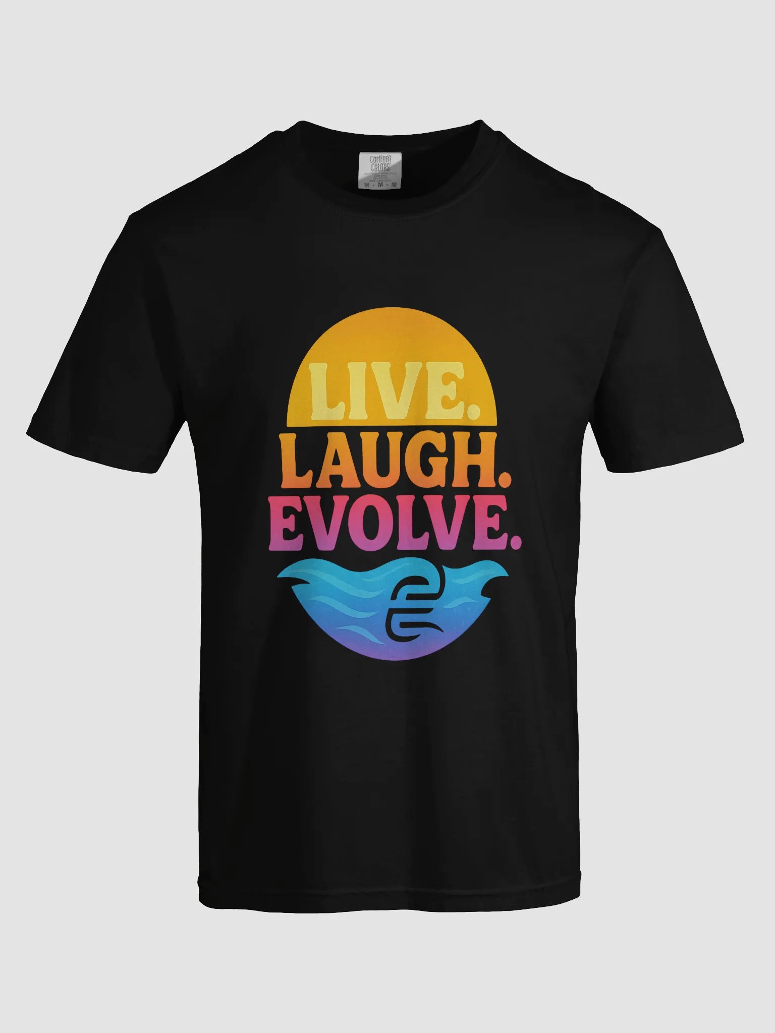 Evolved Sunset Wave T-Shirt product image (5)