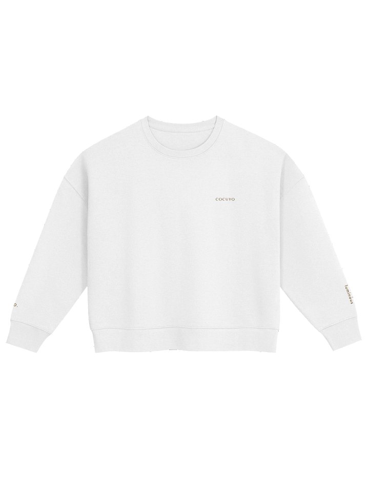 Copy of softly luminous — E.D. | Women's Organic Crew Neck Sweatshirt product image (1)