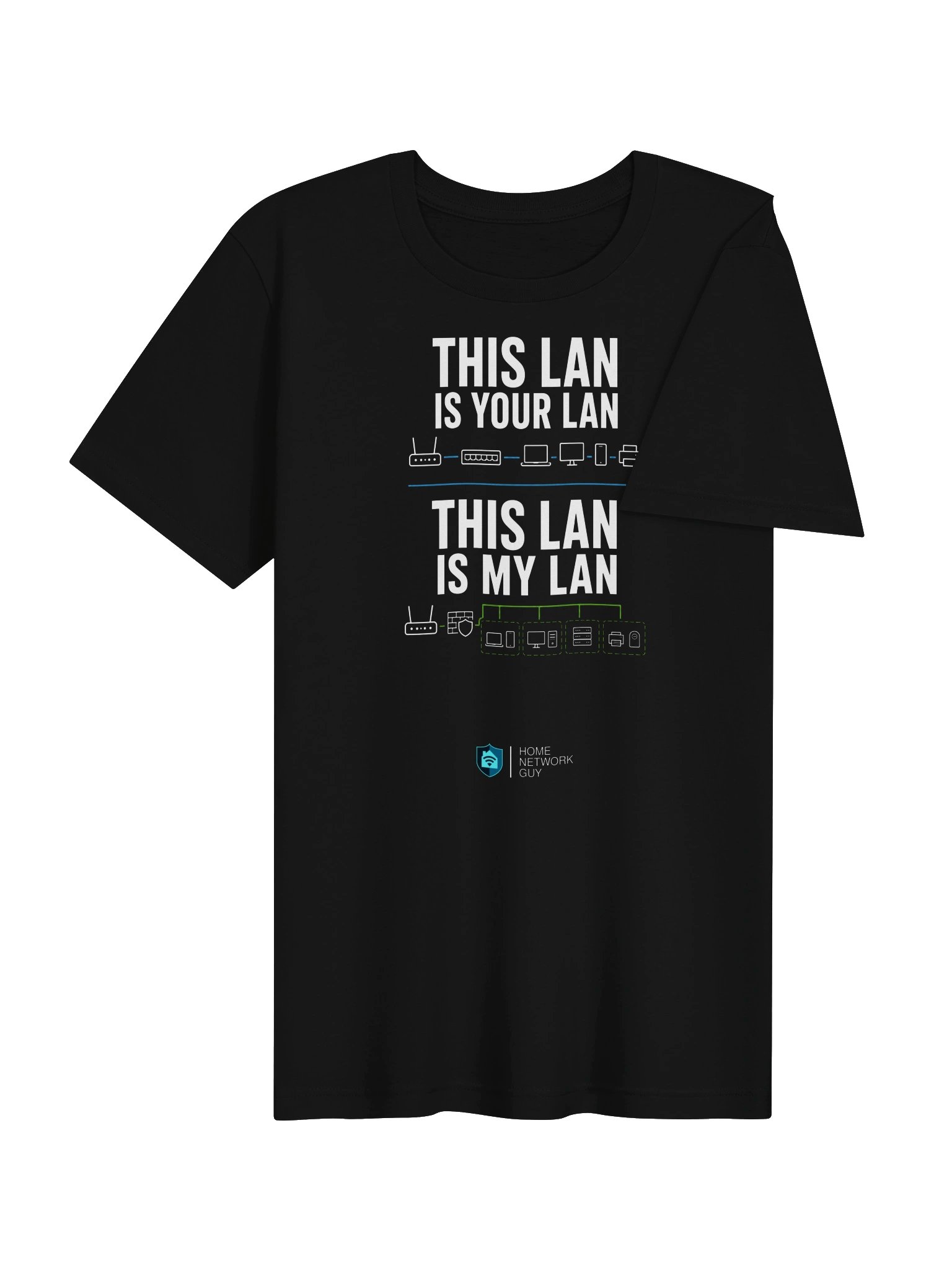 "This LAN Is Your LAN, This LAN Is My LAN" T-Shirt product image (35)