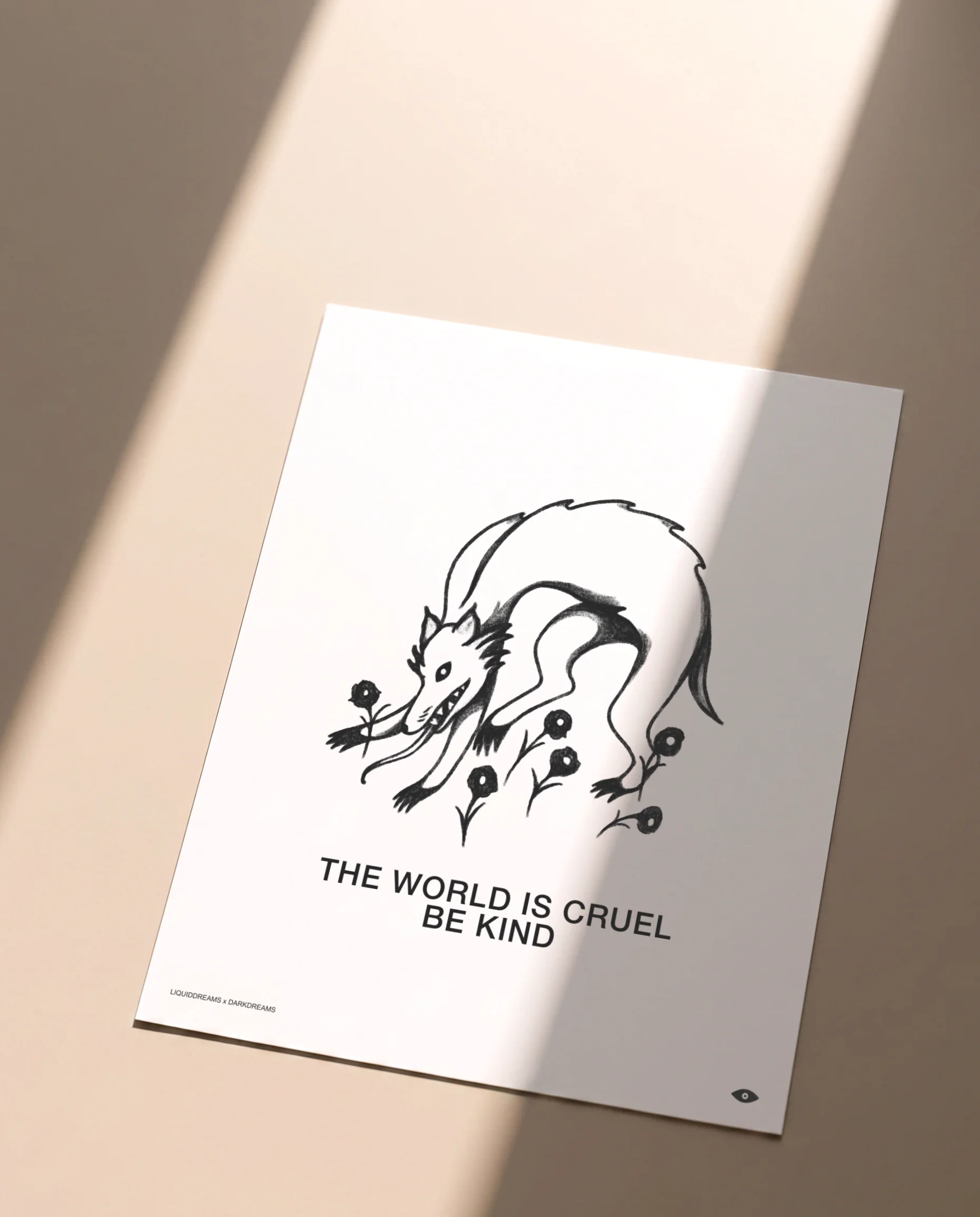THE WORLD IS CRUEL BE KIND product image (1)