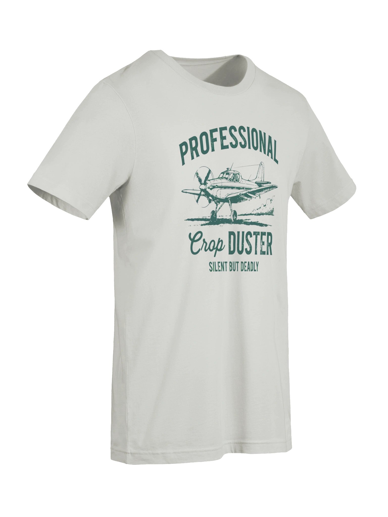 Professional Crop Duster T-Shirt | Silent But Deadly Funny Aviation Tee product image (35)