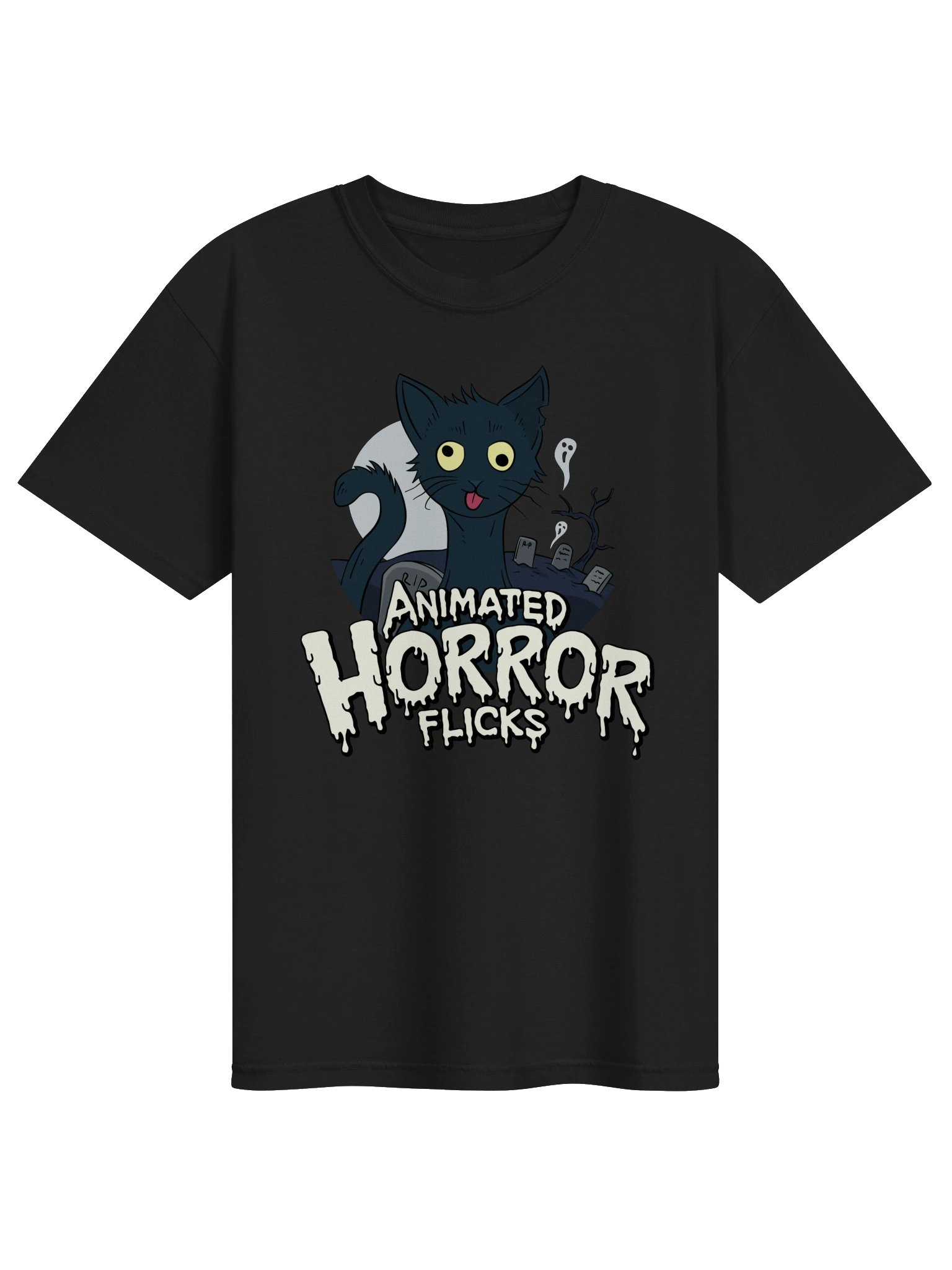 Graveyard Cat Heavyweight Tee product image (6)