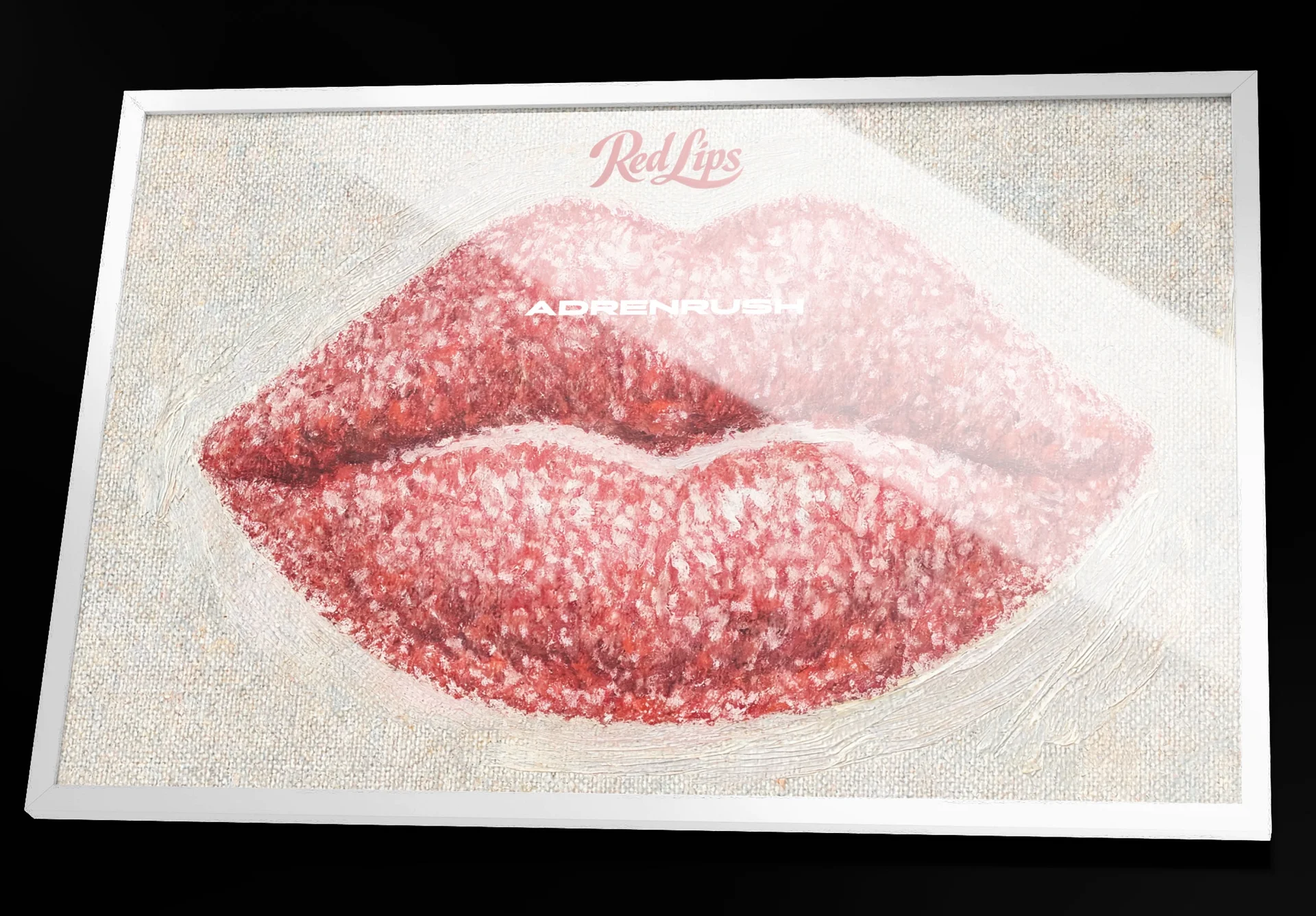 Red Lips of New York (2026) – AdrenRush 24"x36" Collectible Art product image (2)