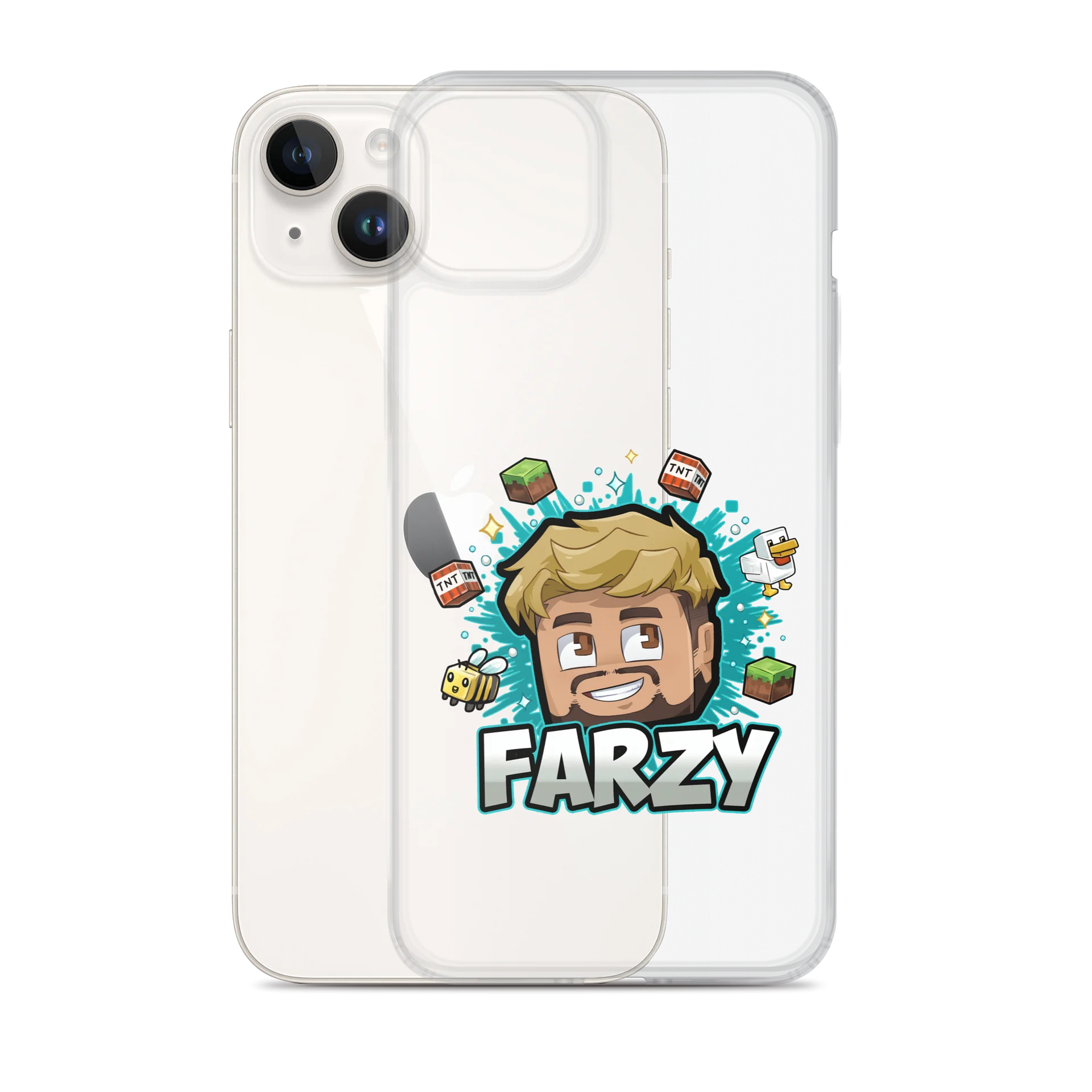 Farzy Splash! Clear iPhone® Case product image (4)