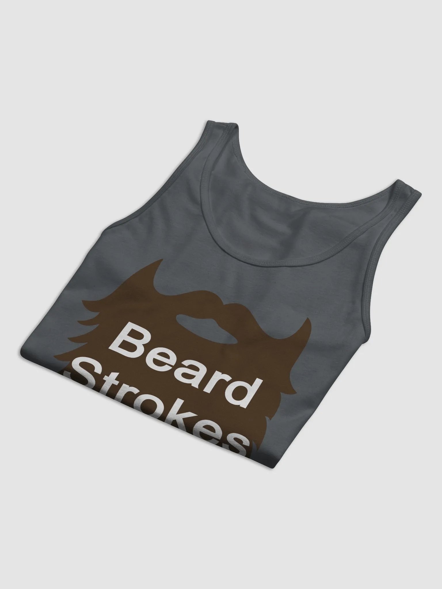 Beard Strokes Tank Top - Unisex (Brown Beard) product image (3)