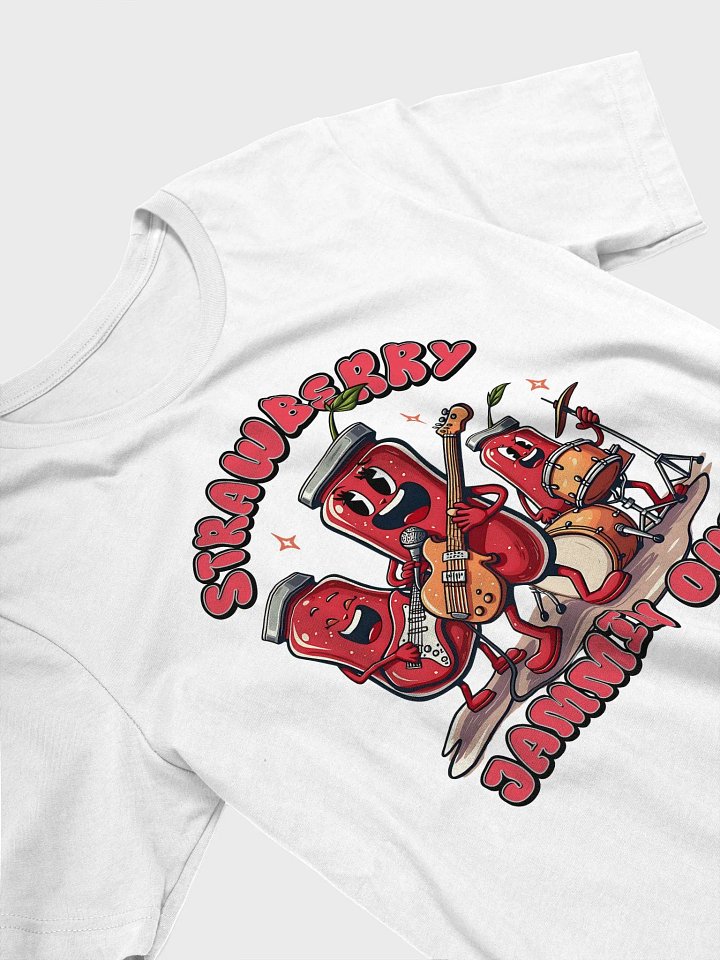Strawberry Jammin Out Iconic Comfort T-Shirt product image (2)