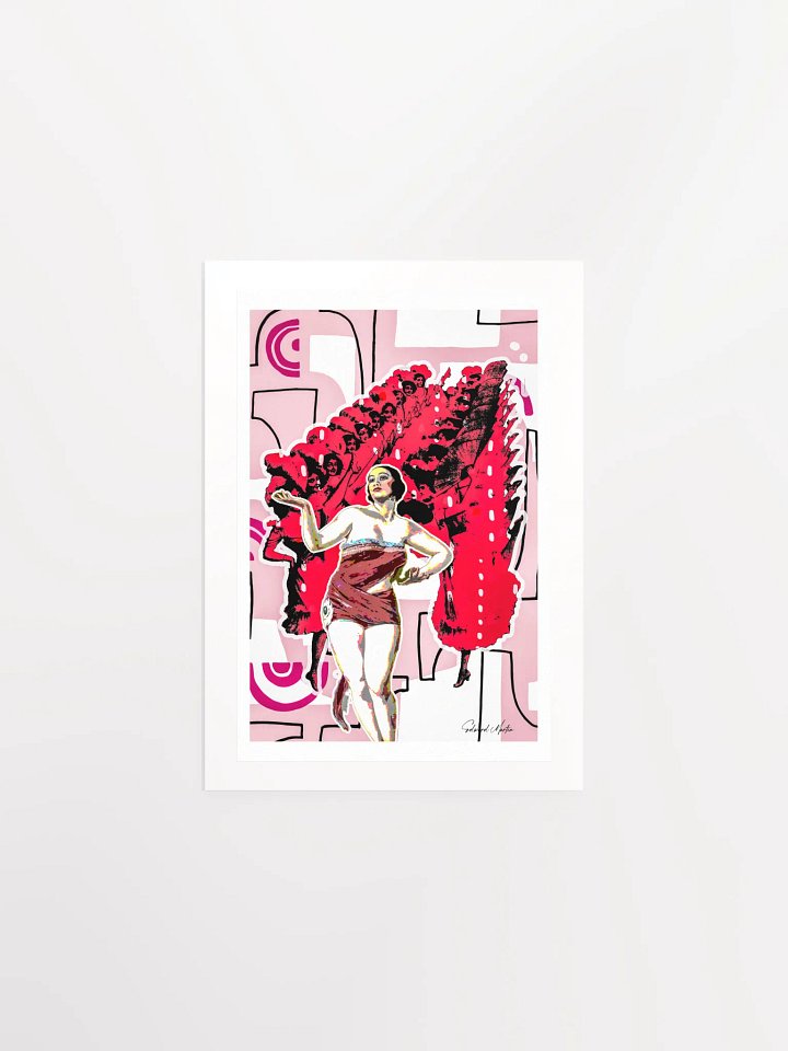 'Simply Divine' by Edward Martin: Mixed media Collage Print product image (2)