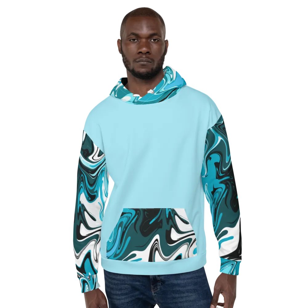 Blue Swirl Hoodie product image (9)