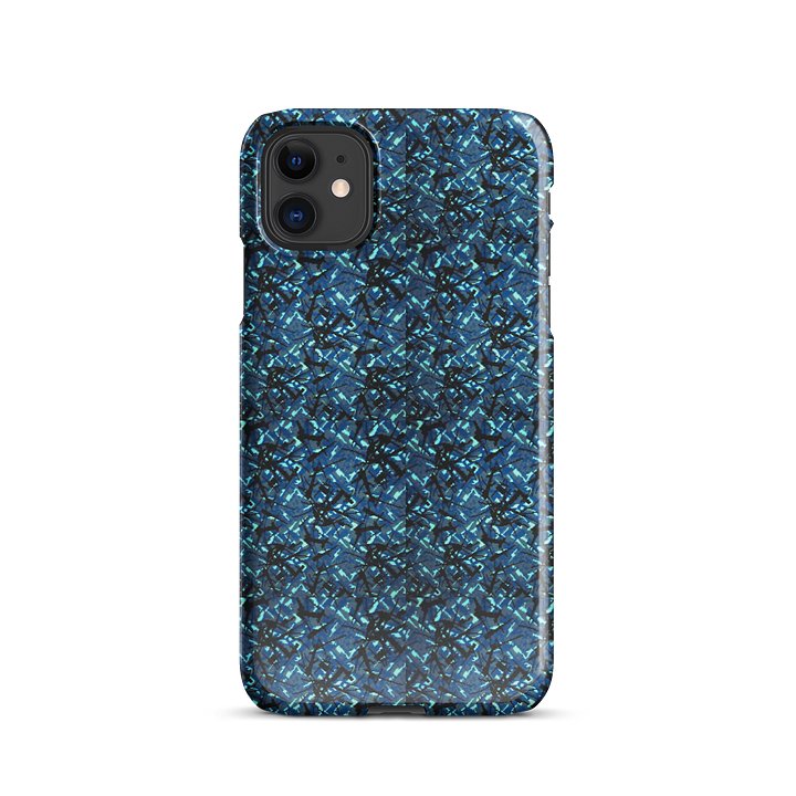 Snap Case for iPhone® – Blue Danish Plush product image (28)