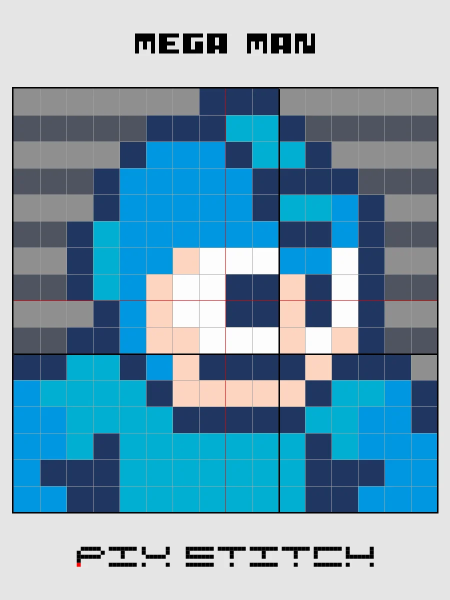 Mega Man Pixel Art product image (2)
