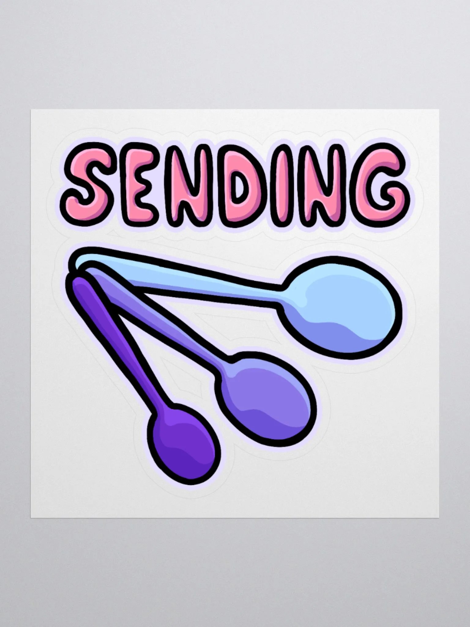 Sending Spoons Sticker product image (1)