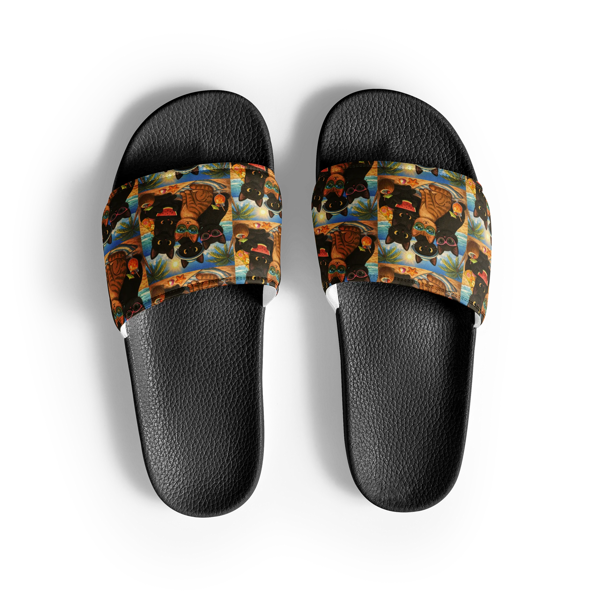 Cat brigade summer womens Slides product image (3)