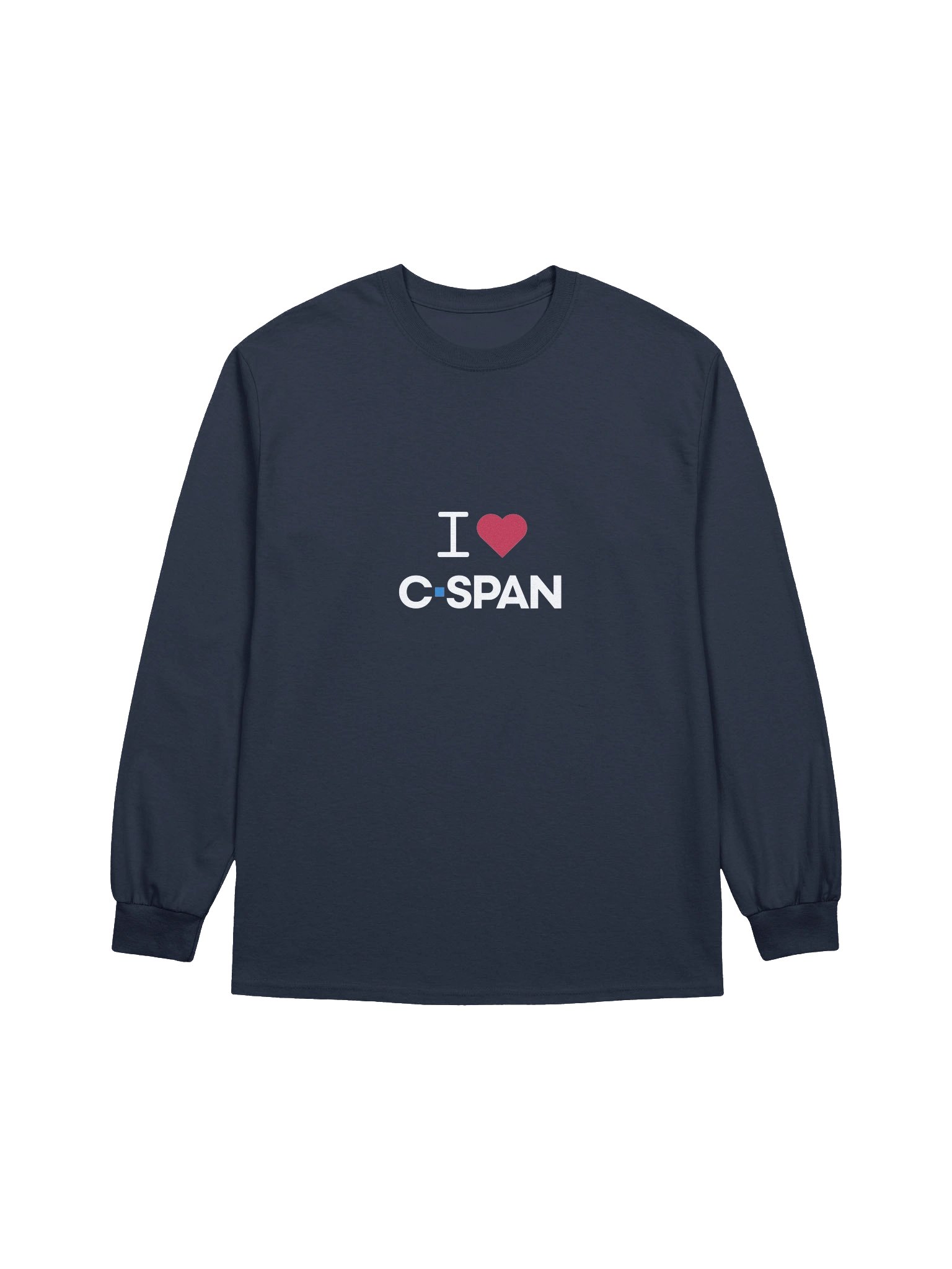 I Heart C-SPAN Long Sleeve T-shirt product image (1)