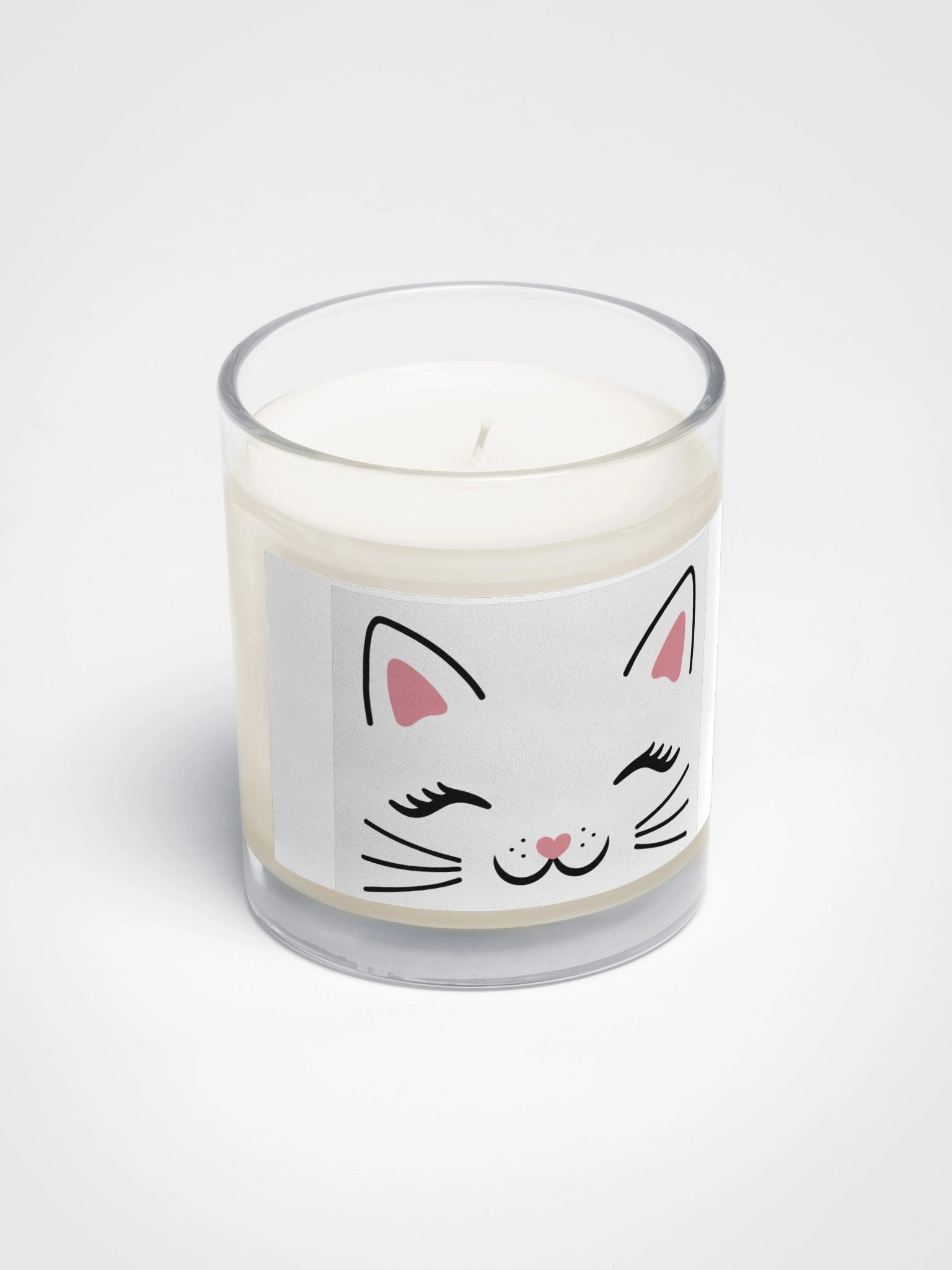 The Sweet Kitty Glass Jar Candle product image (2)