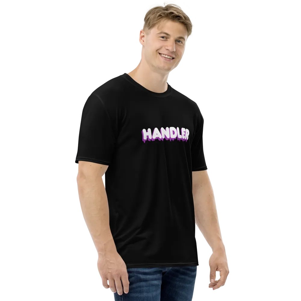 Identity Shirt - HANDLER - Black / Purple / White product image (8)